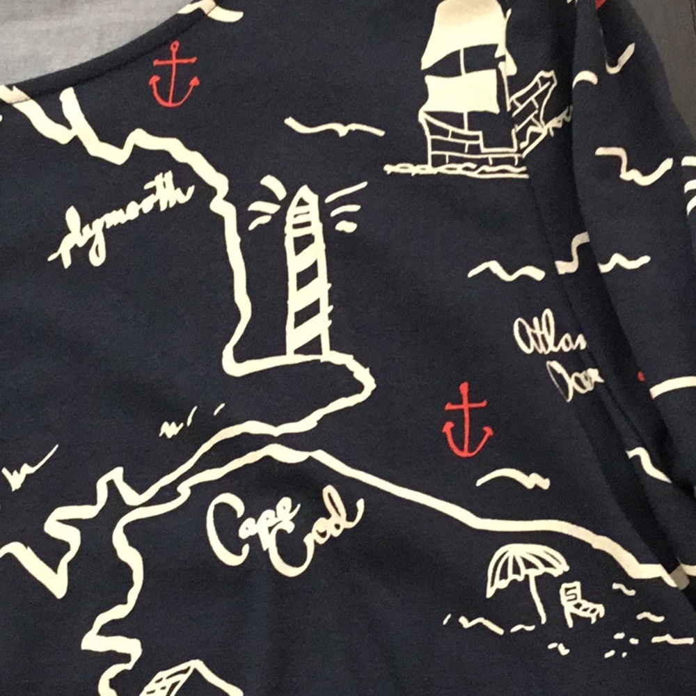Cape Cod & Islands nautical top NWT - Picture 4 of 8